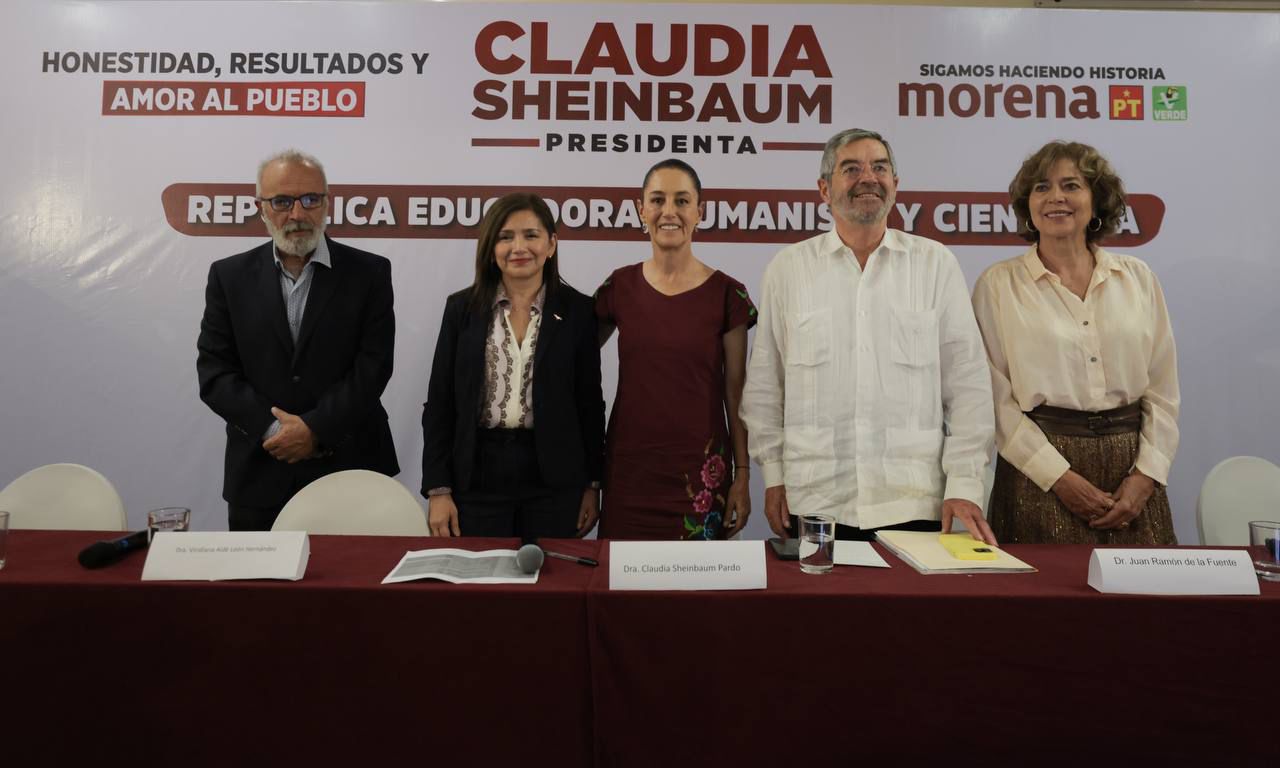 Claudia Sheinbaum presenta el eje ‘’República Educadora, Humanista y Científica”