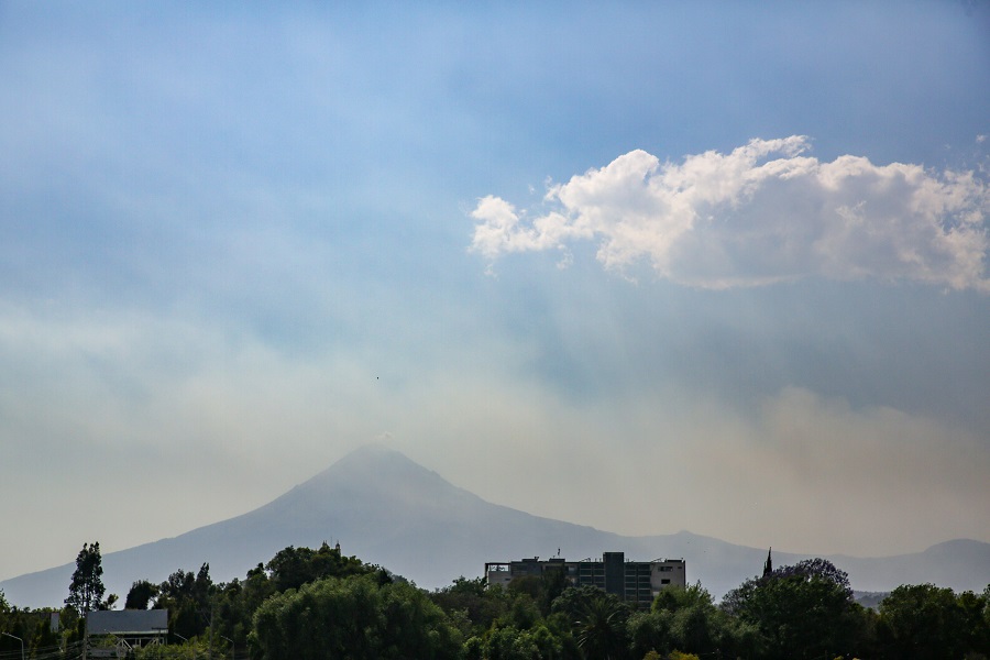 Amanece la zona metropolitana de Puebla con regular calidad del aire
