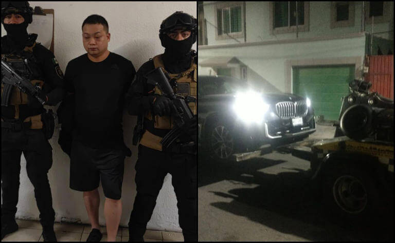 Cae en CDMX ciudadano chino dedicado al robo de autos de alta gama en Estados Unidos