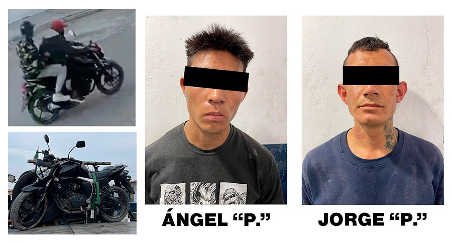 SSC detuvo a dos ladrones por robo en el fraccionamiento El Refugio