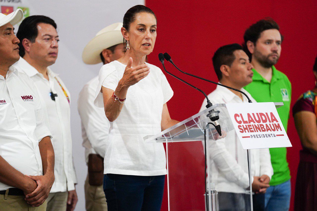 Claudia Sheinbaum pide respeto entre naciones ante comentarios del presidente de Argentina sobre la 4T