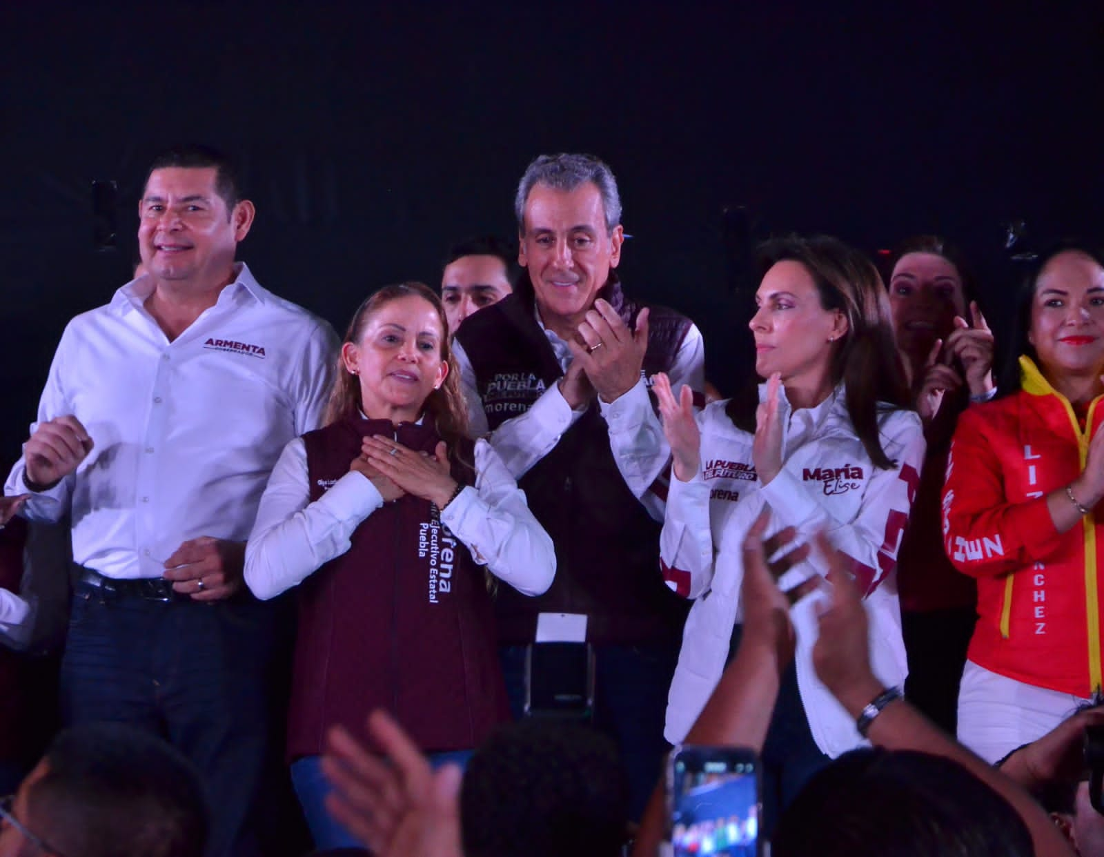 Alejandro Armenta y Pepe Chedraui inician campaña desde el corazón de Puebla