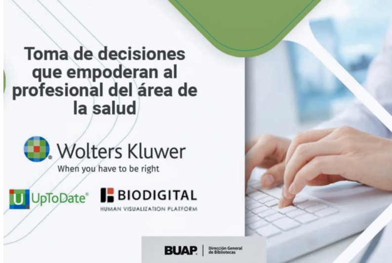 En el CRS se presentan las plataformas UpToDate y BiodigitalHuman, herramientas de apoyo a los especialistas de la salud