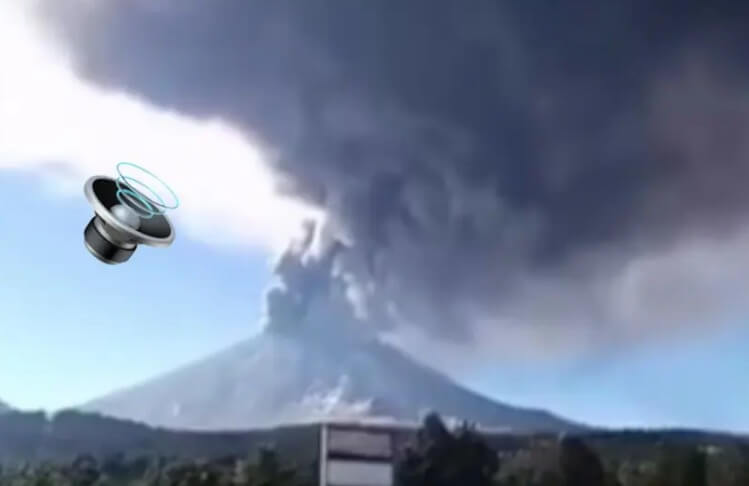 Así se escucha el estruendoso ‘rugido de Don Goyo’ y sigue intensa actividad