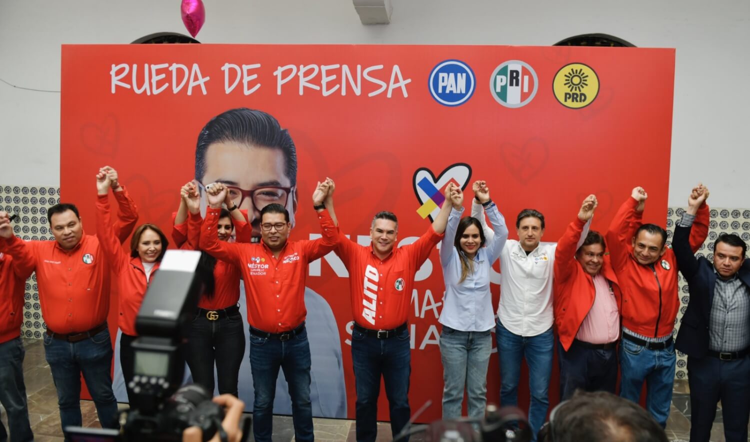 Trabaja el PRI con firmeza para ganarse la confianza de la gente: Alejandro Moreno Cárdenas