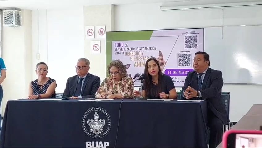 BUAP celebrará “Foro de Sensibilización e Información sobre el Derecho y Bienestar Animal”