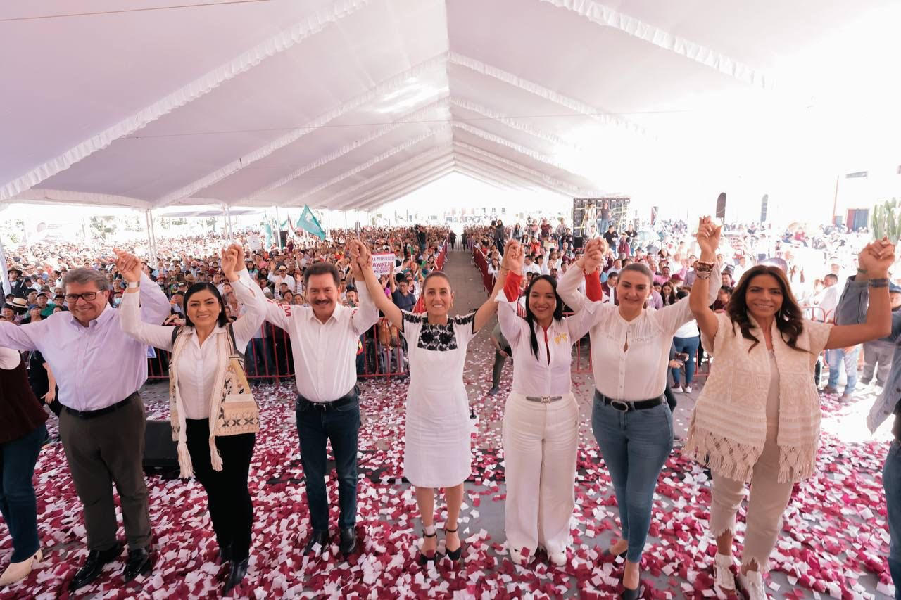 La visita de Sheinbaum a Puebla