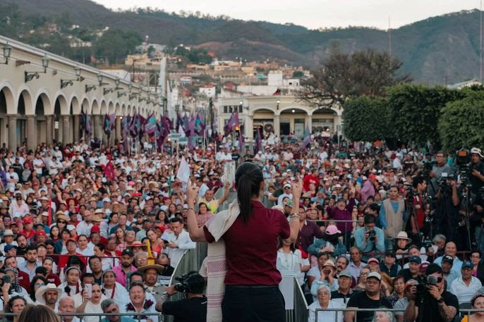  “Tenemos que llenar las urnas con la participación del pueblo” Claudia Sheinbaum