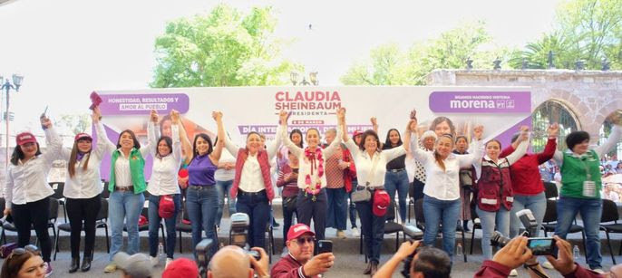 “Se trata de que sigamos en la transformación con los derechos de las mujeres” Claudia Sheinbaum