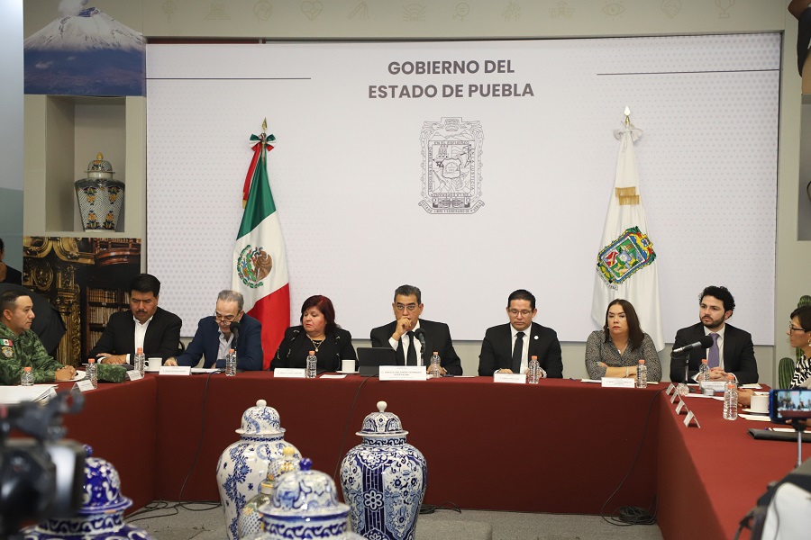 Sólido Protocolo de seguridad para candidatas y candidatos en Puebla: SEGOB