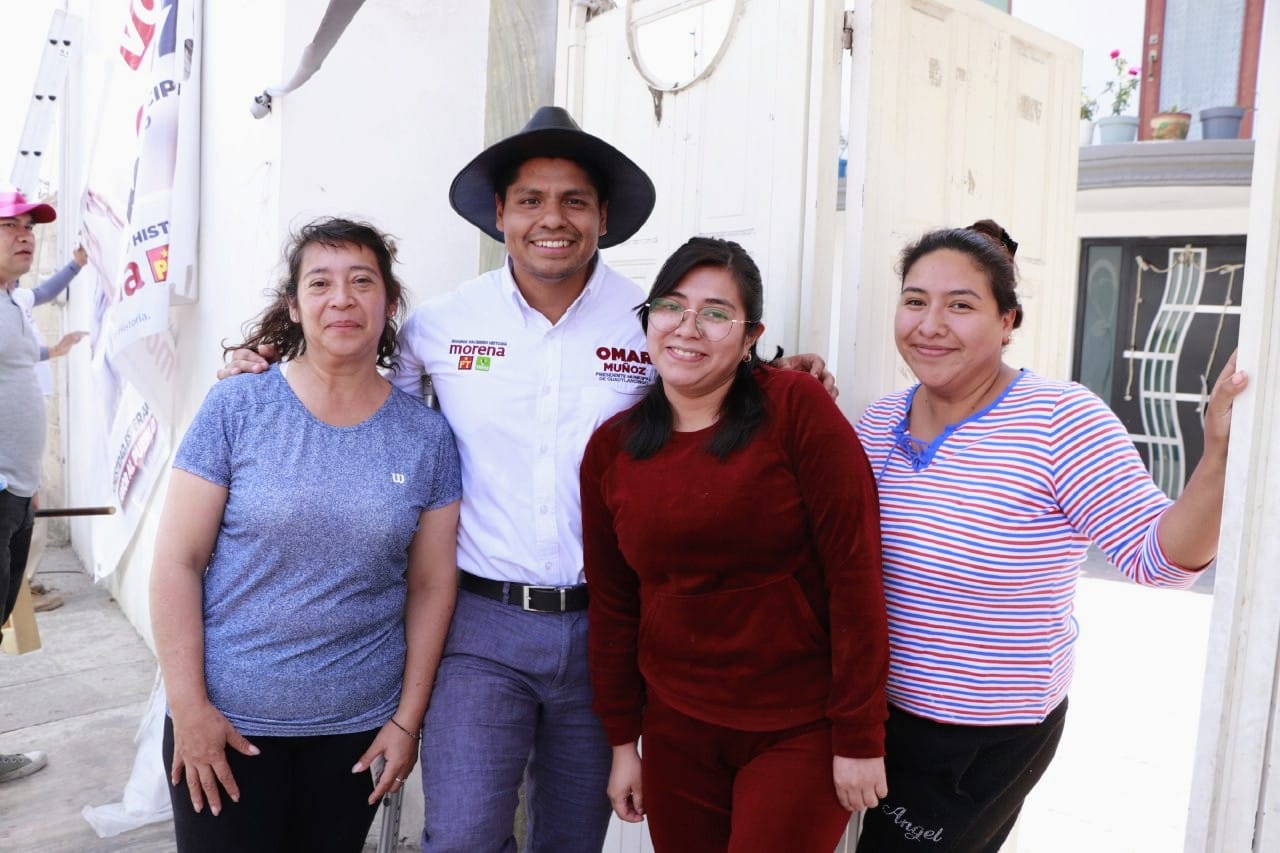 Vamos a recuperar la dignidad para La Trinidad Chiautenco: Omar Muñoz