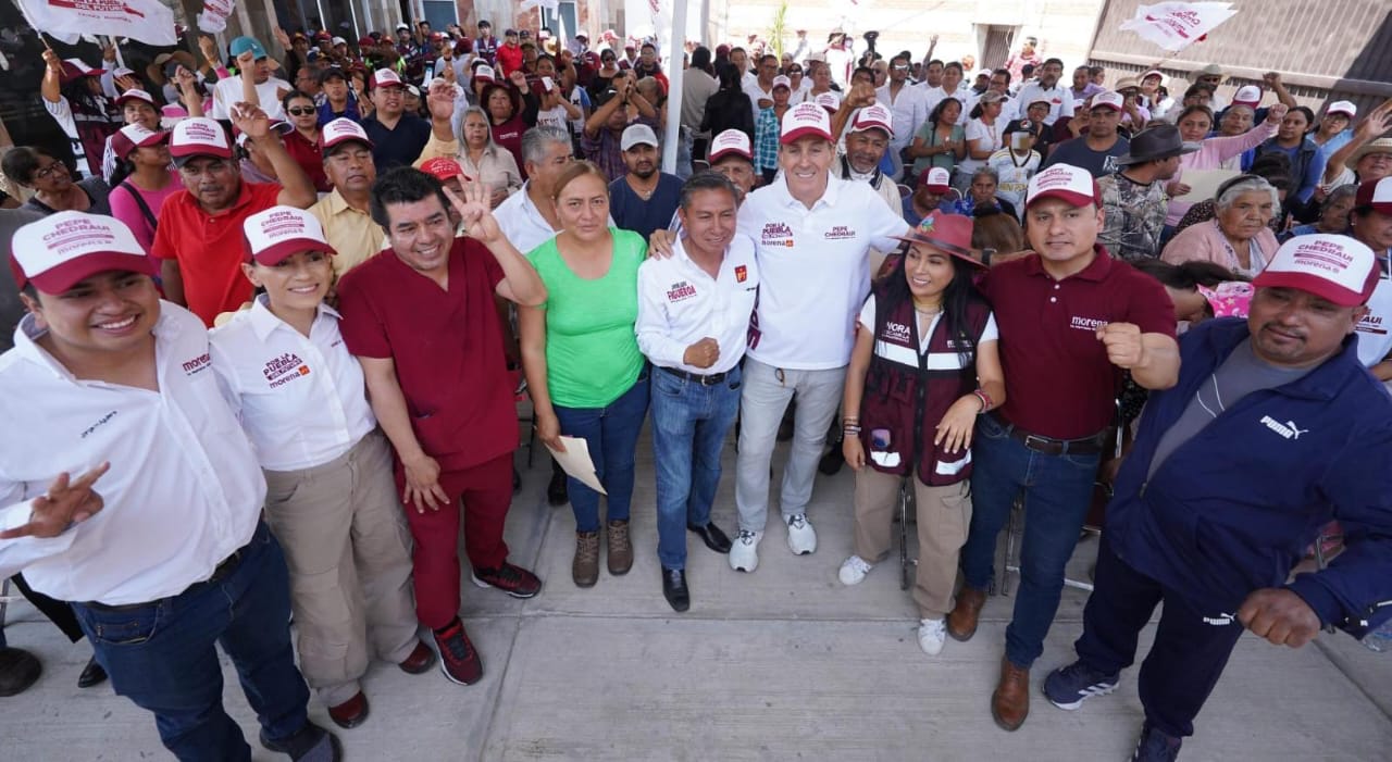 Llegarán los servicios municipales a toda la capital poblana, garantizó Pepe Chedraui