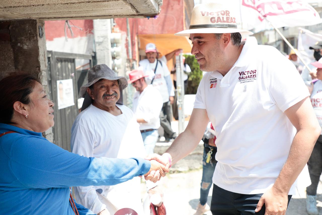 Más seguridad e impulso a la economía local es prioridad para San Andrés Cholula: Víctor Galeazzi