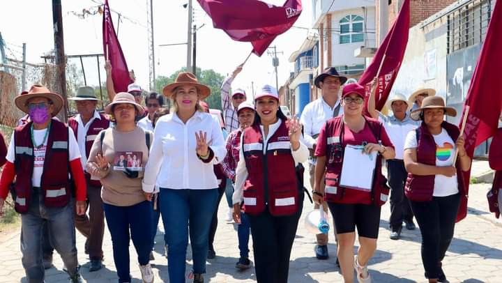 Tonantzin Fernández, 19 días recorriendo San Pedro Cholula