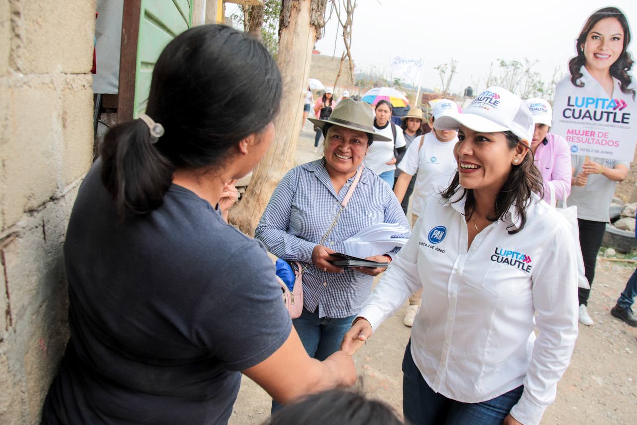 Lupita Cuautle sigue dialogando con los sanandreseños