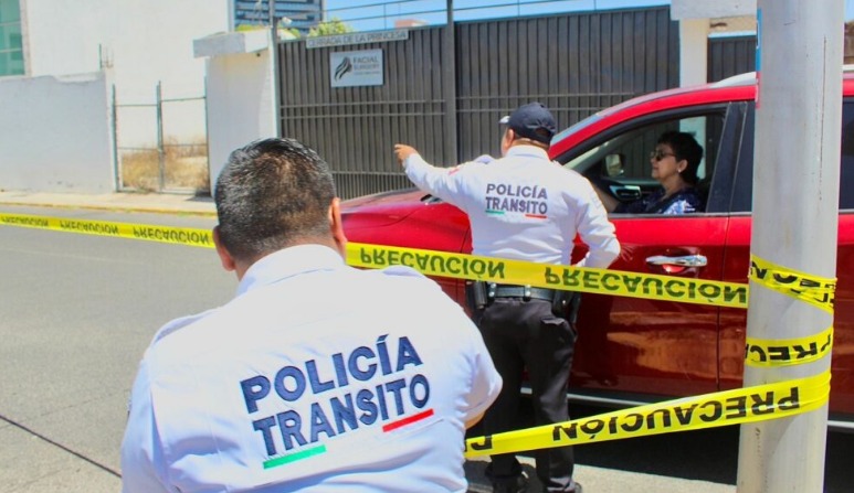 Autoridades de San Andrés Cholula se suman a labores del Gobierno Estatal para propiciar movilidad segura ante obras en la Atlixcáyotl