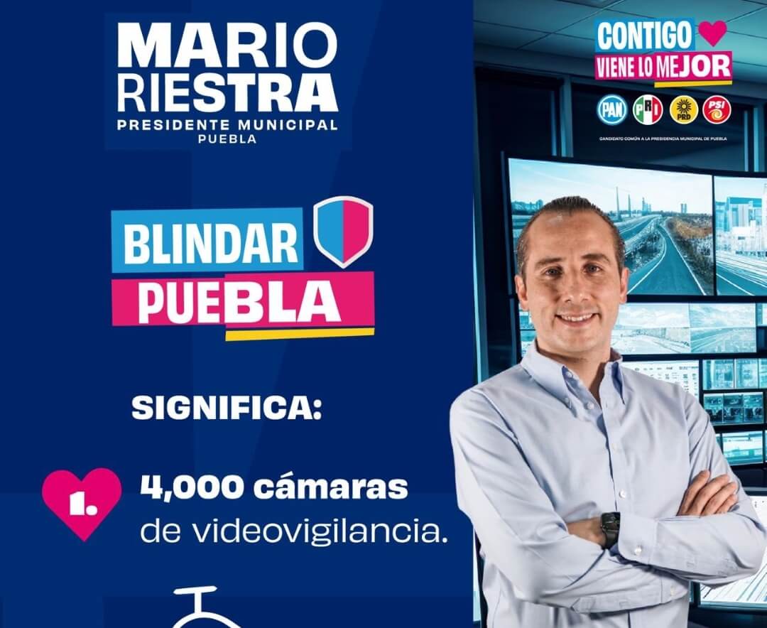 Mario Riestra propone blindar la capital para garantizar la seguridad