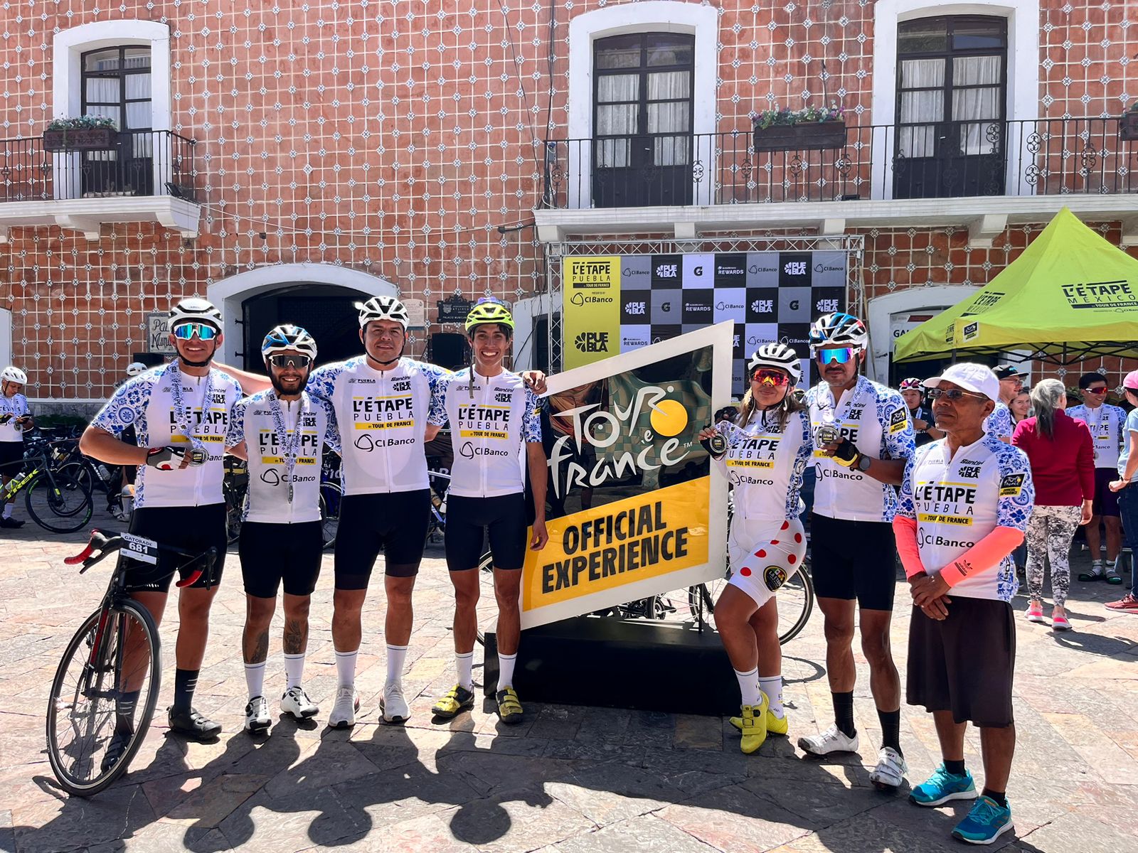 Por segunda ocasión en el Pueblo Mágico de Atlixco se llevó a cabo L’etape Puebla by Tour de France 2024