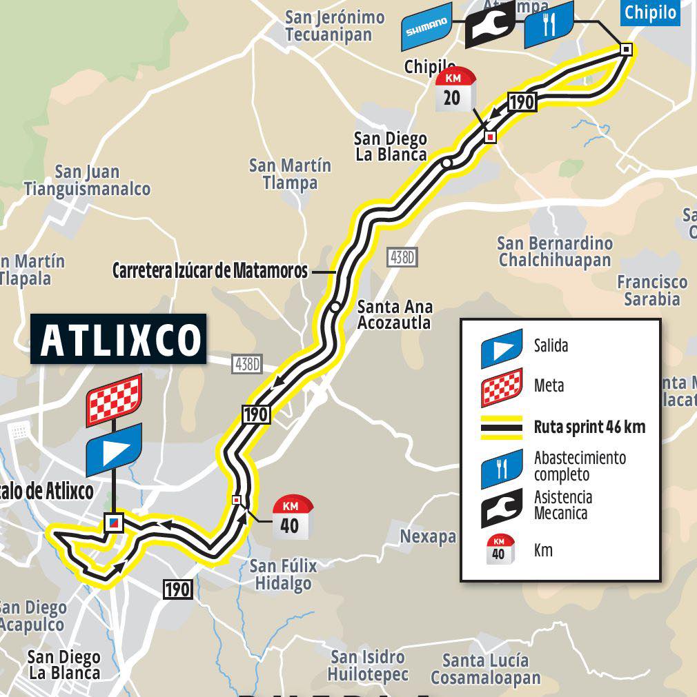 La Tour de France regresa al municipio de Atlixco este 14 de abril