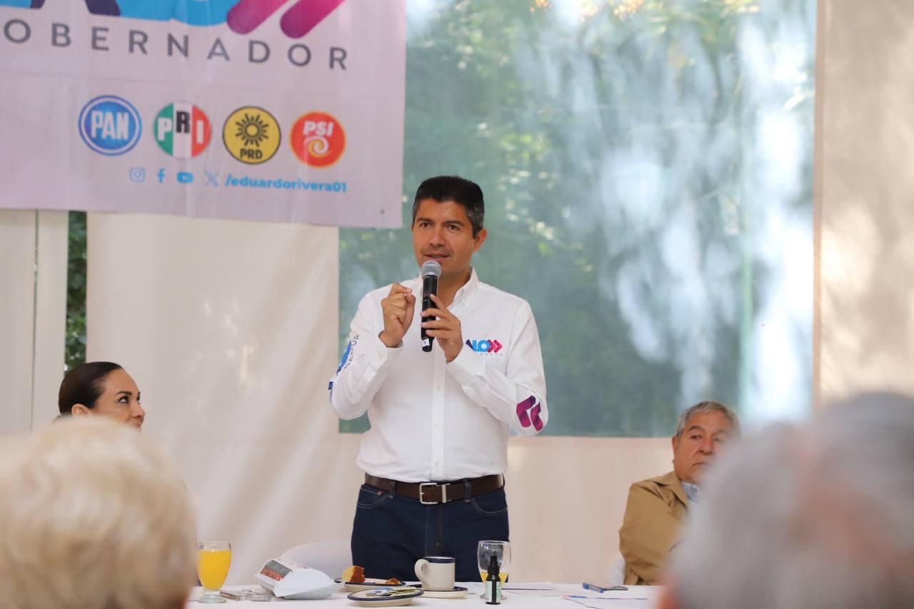 Lalo Rivera pide a Alejandro Armenta deslindarse de la estrategia fallida de AMLO “abrazos, no balazos”