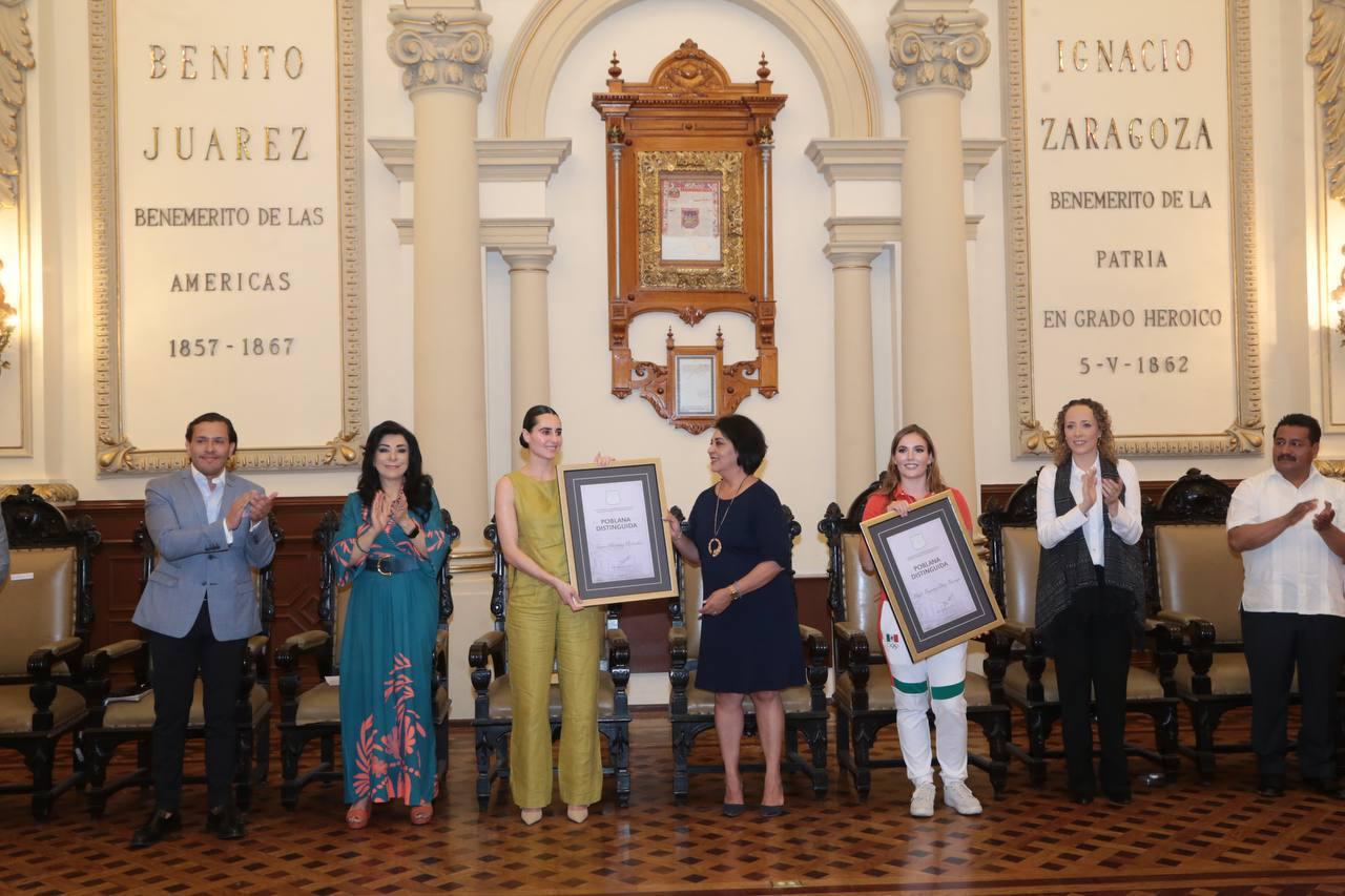 Reconocen a deportistas como “Poblanas Distinguidas”