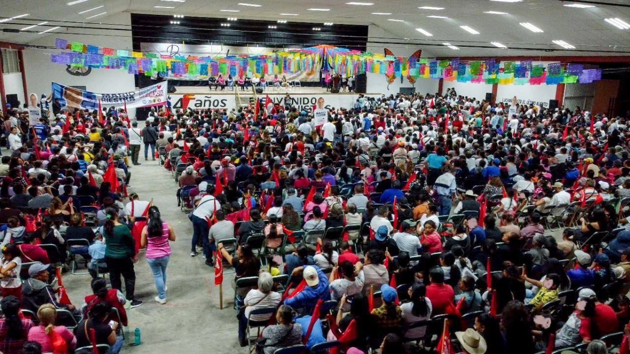 Lleno total en Balcones del Sur en apoyo a Mario Riestra