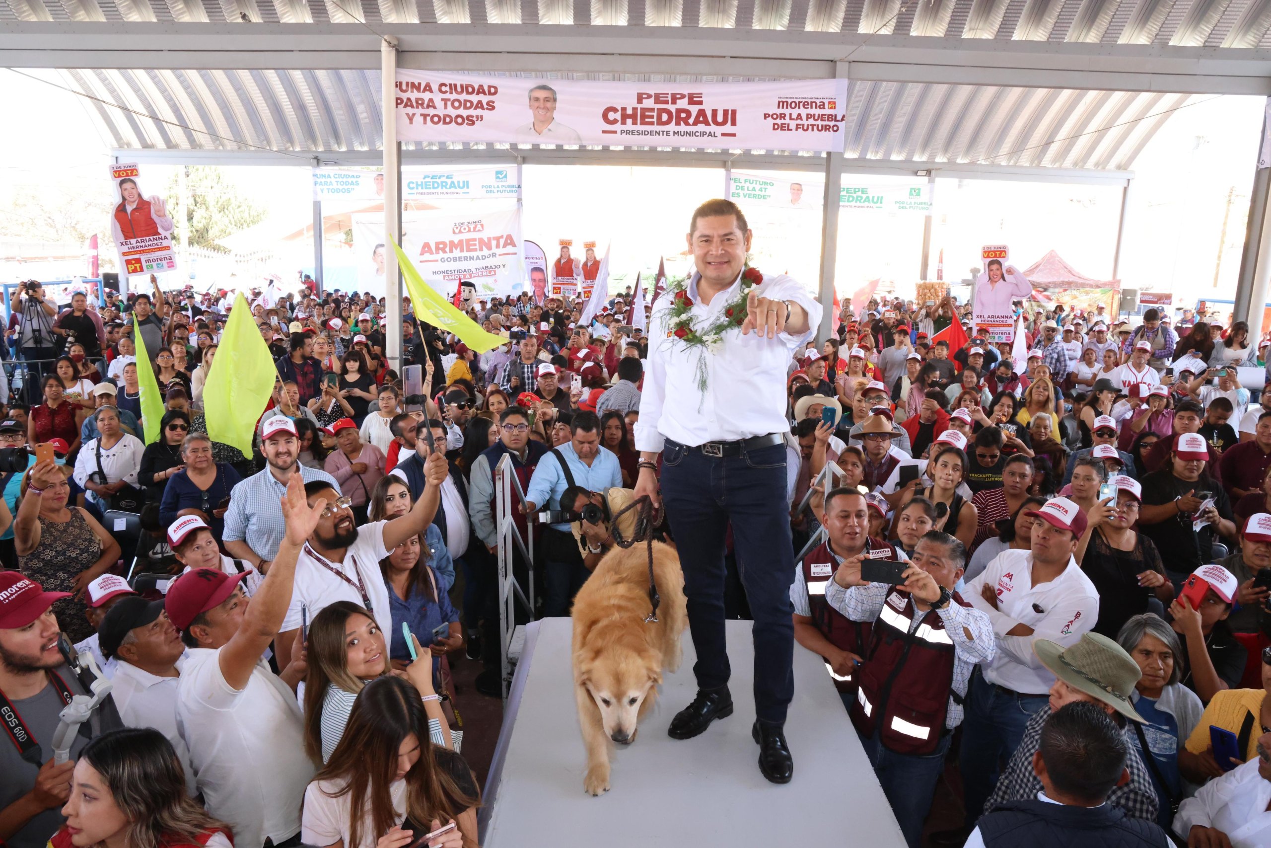 “Mi gobierno será el sexenio de las juntas auxiliares”: Armenta