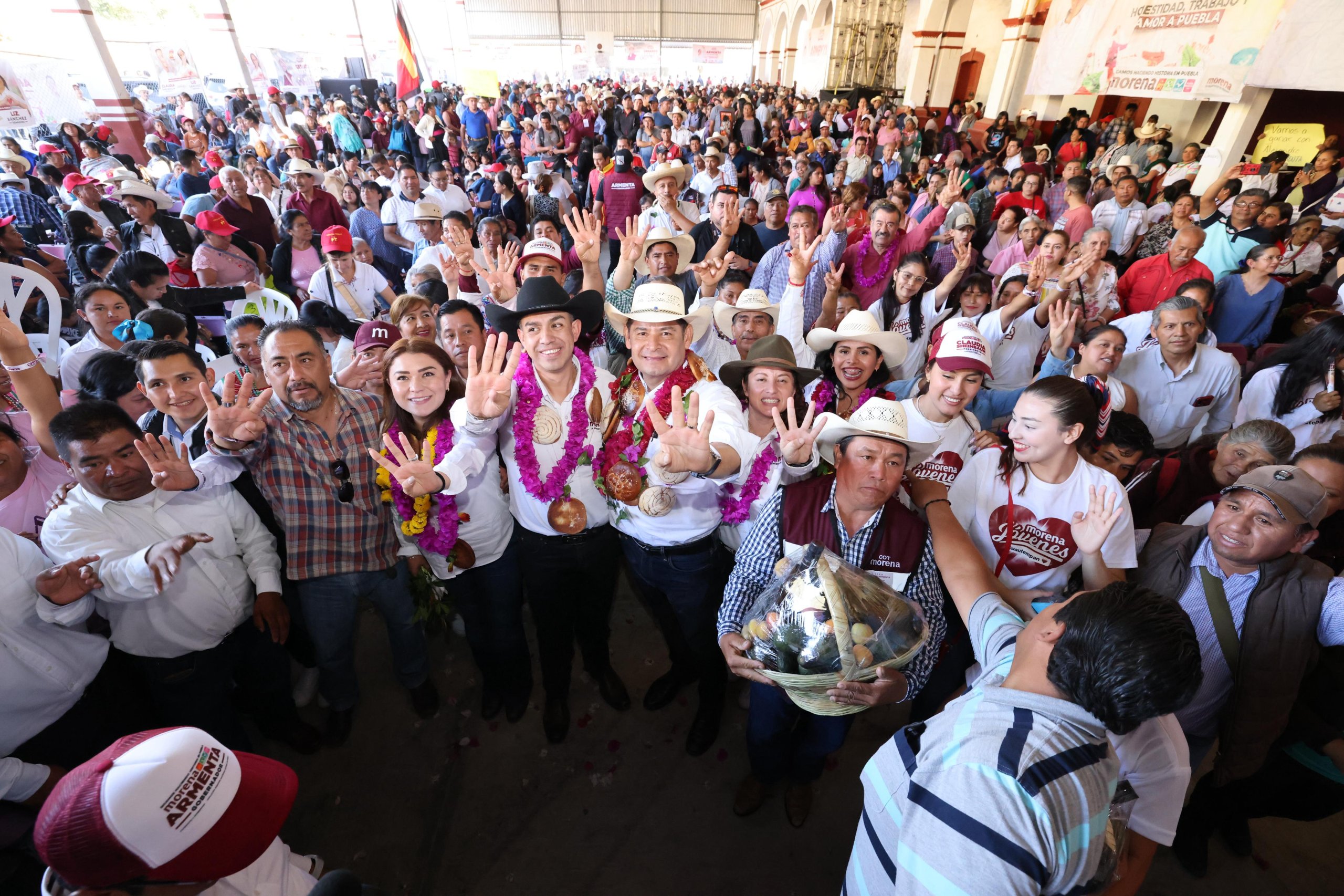 El programa de obra participativa será administrado por el pueblo: Armenta