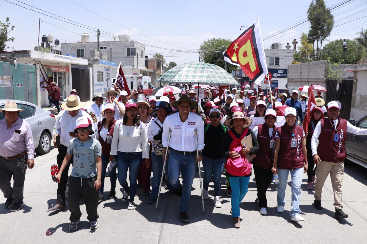 Con valentía, esperanza y convicción, cambiaremos el rumbo de Cuautlancingo: Omar Muñoz