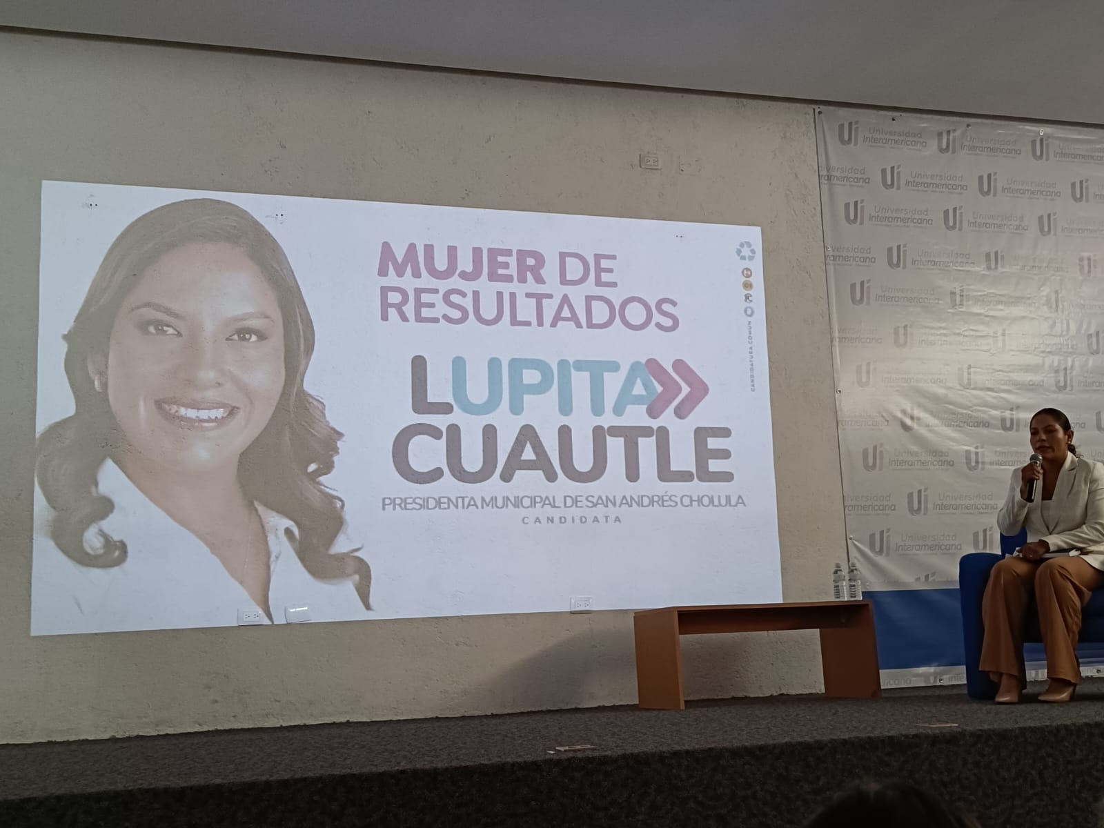 Lupita Cuautle asevera que los gobiernos municipales no son responsables de brindar seguridad a candidatos