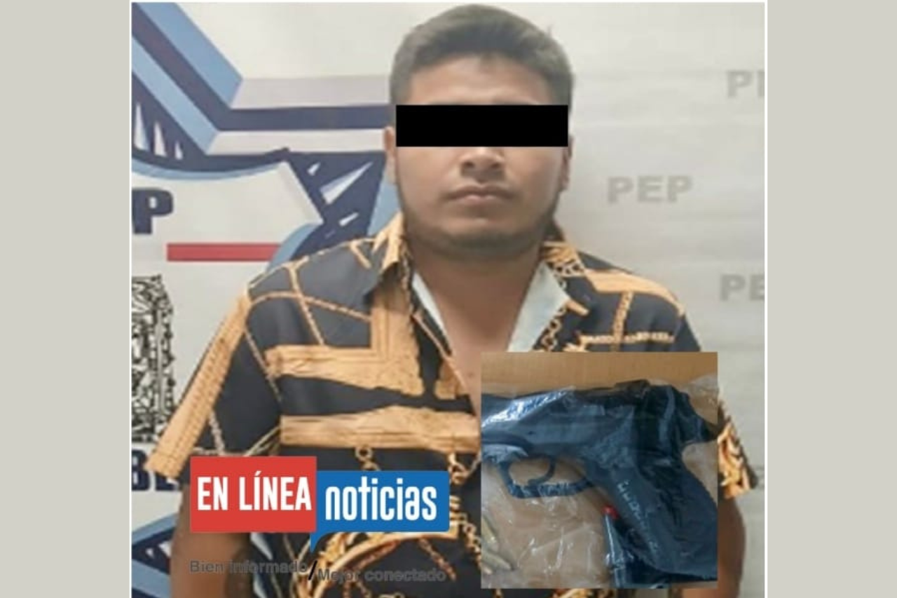 SSP detuvo a Gilberto “N, por posesión ilegal de arma en Tehuacán
