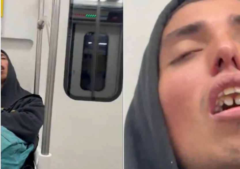 Video: Graban a un chico dormido con la boca abierta y descubren que tenía una doble fila de dientes