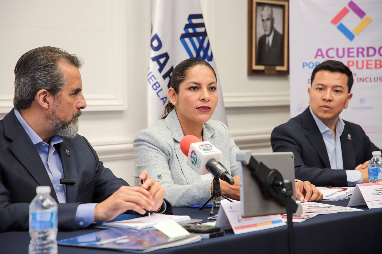 Lupita Cuautle presenta su agenda de gobierno ante integrantes de COPARMEX