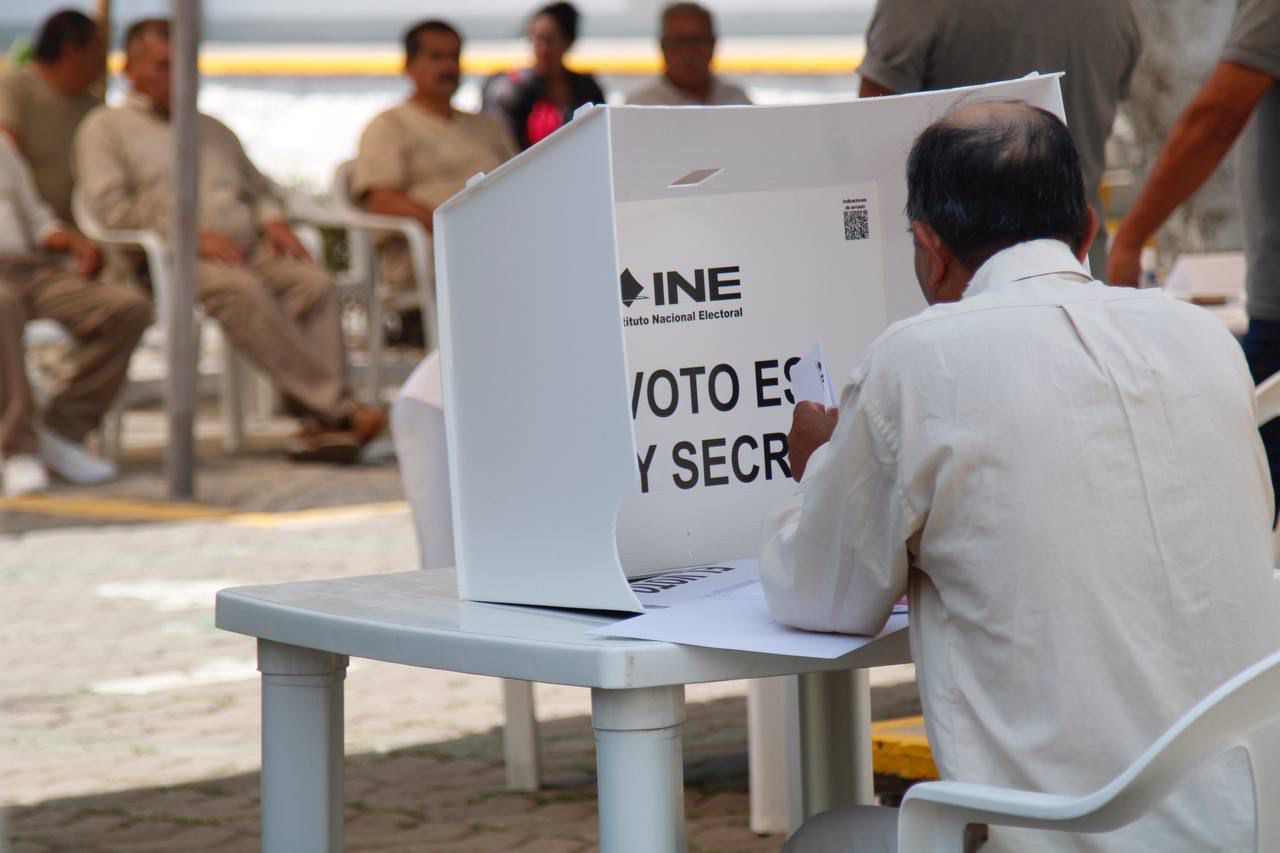 Concluyen SSP e INE jornada de voto anticipado en centros penitenciarios