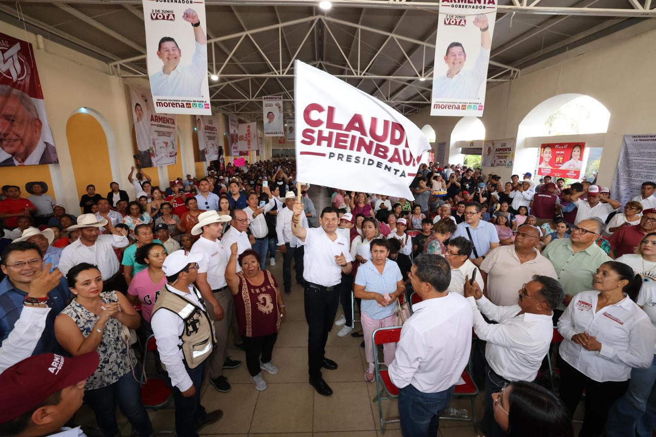 Gobierno honesto y justo refrenda Armenta al firmar decálogo de compromisos en la Mixteca