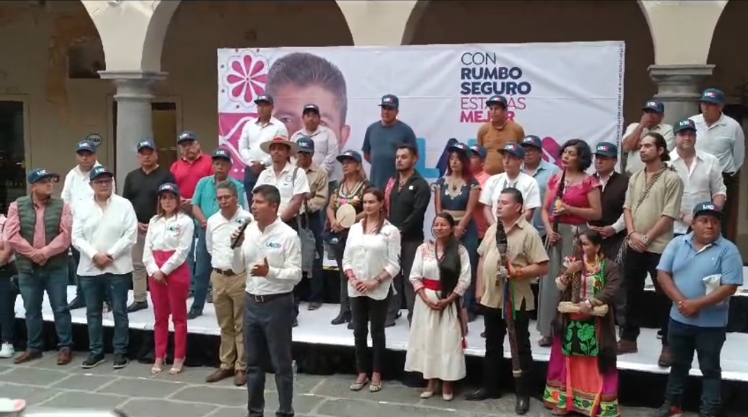 Liderazgos de MORENA y MC, así como Pueblos Originarios prometen más de 60 mil votos a Lalo Rivera