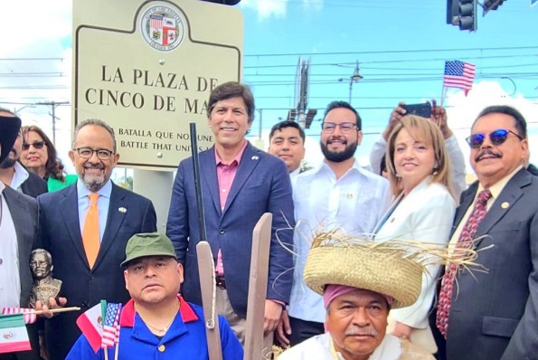 Conmemora comunidad migrante en Estados Unidos el “162 Aniversario de la Batalla de Puebla”