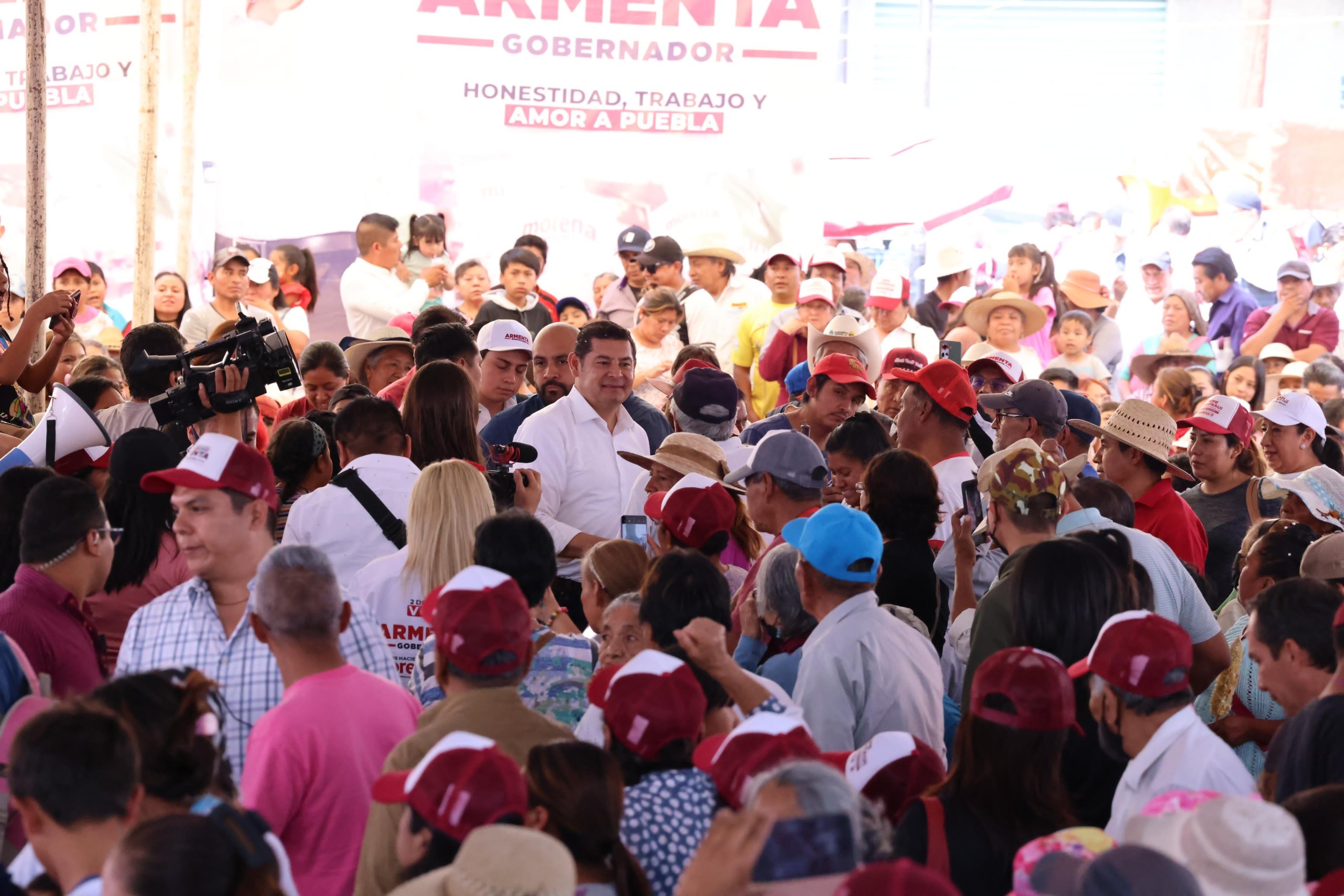 Alejandro Armenta anuncia rescate de juntas auxiliares en Puebla