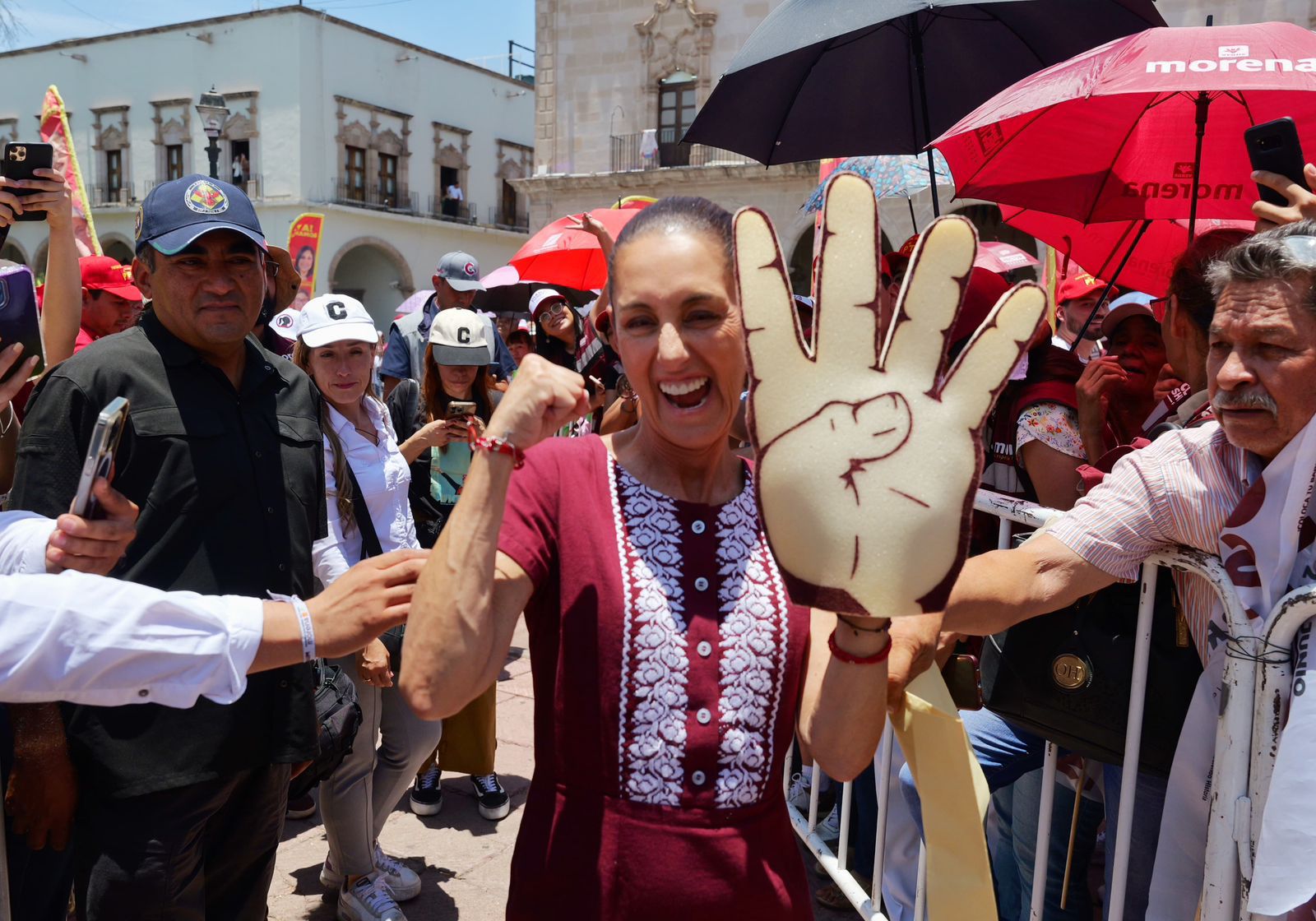 Como presidenta vamos a regresar a Durango para apoyar a los campesinos, agricultores y ganaderos ante la sequía: Claudia Sheinbaum