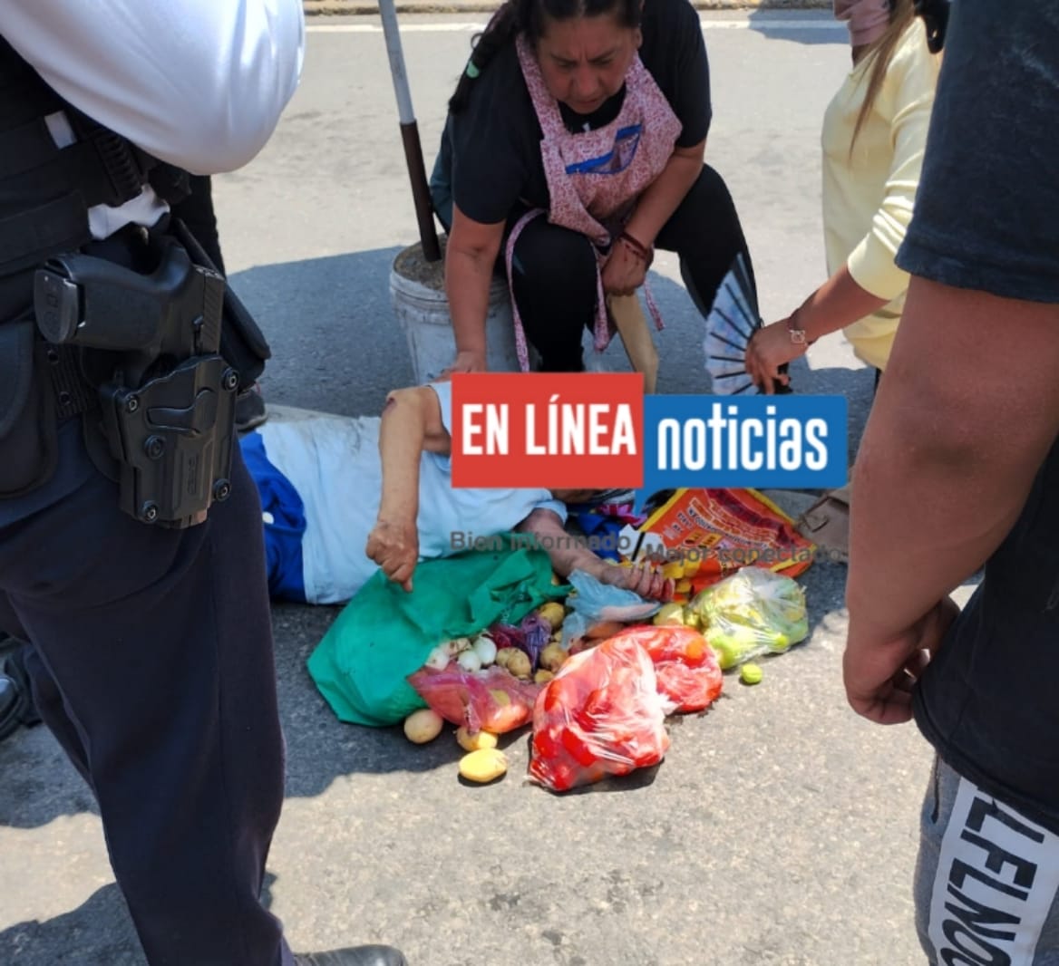 Muere una ancianita atropellada por la ruta 68 afuera del mercado Morelos