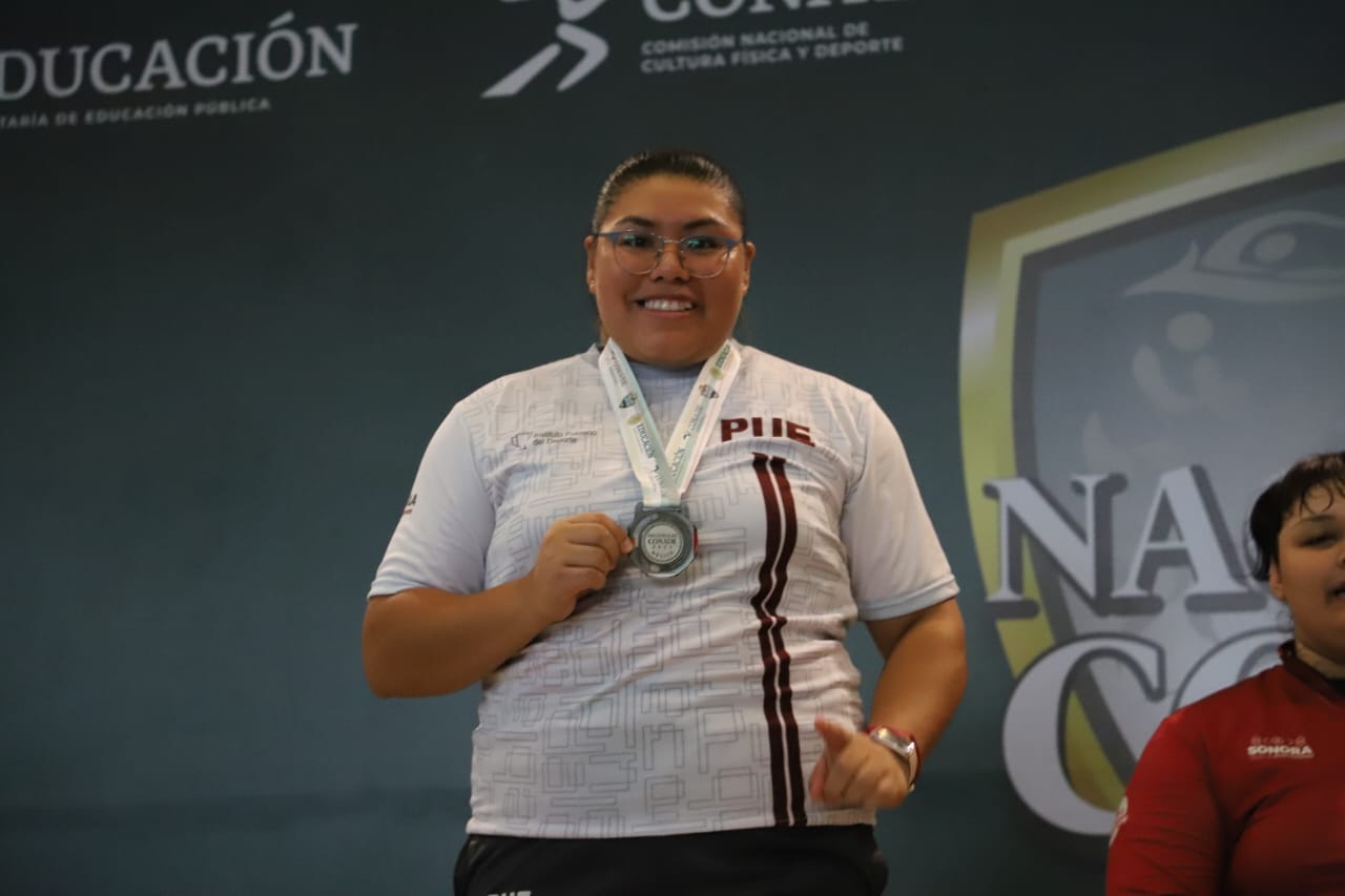 Wendy Reyes se sube al podio en sus últimos Juegos Nacionales CONADE