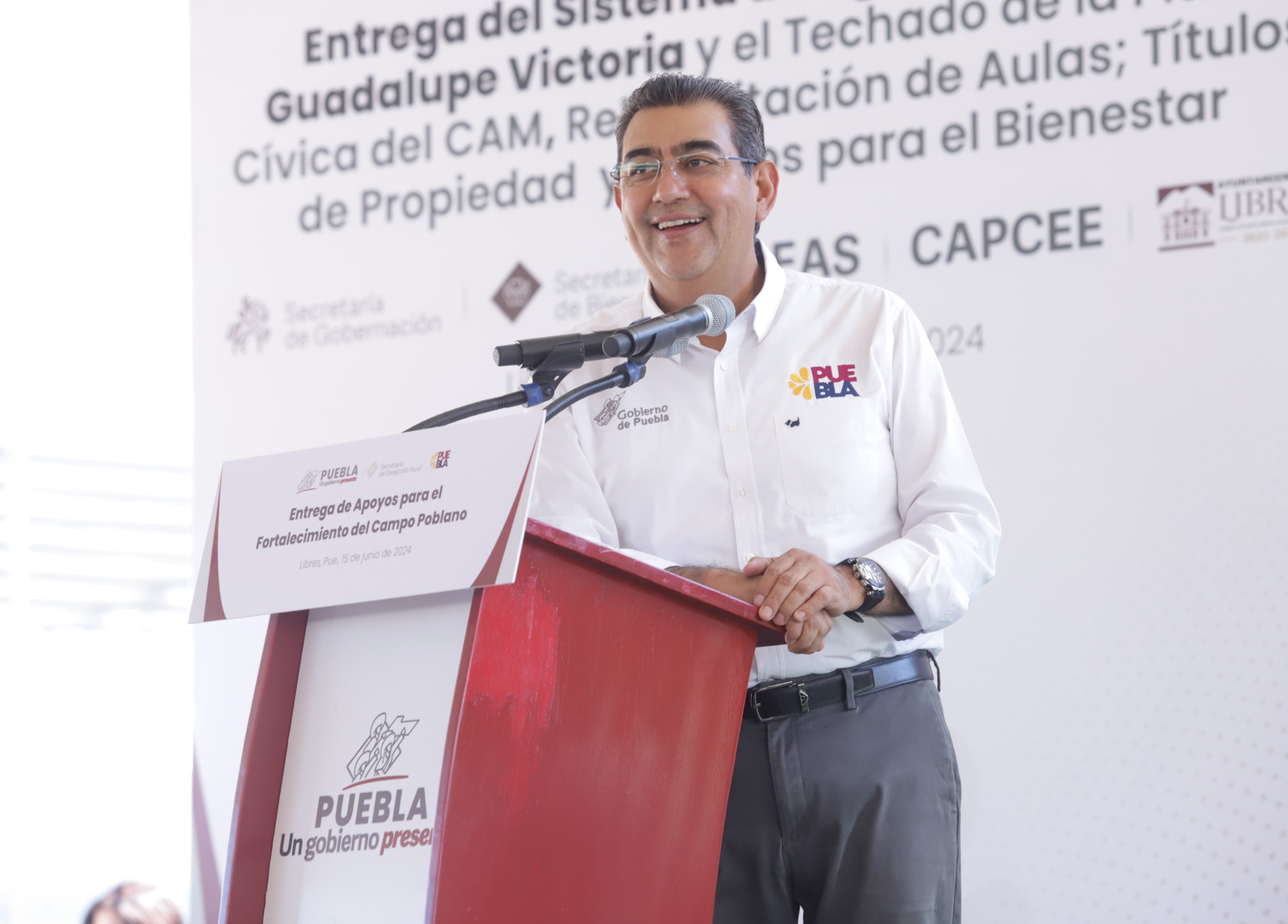 Inversiones Históricas en el campo ha realizado gobierno de Puebla