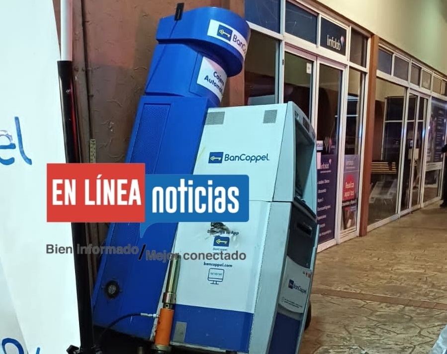 La SSC frustró el robo de un cajero automático de Coppel en Plaza Tolin