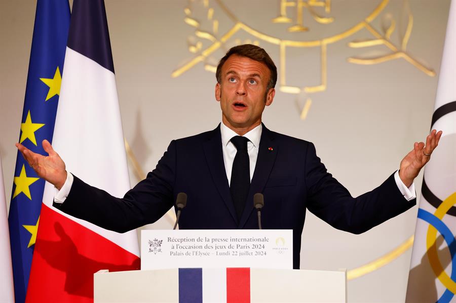 Macron: “Vamos a acoger al mundo; es un inmenso orgullo”