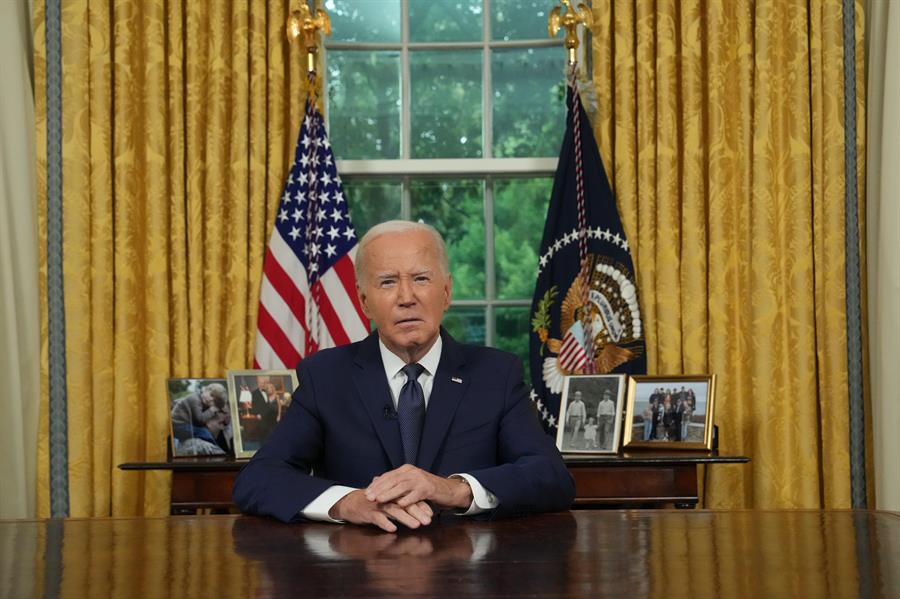 El presidente estadounidense, Joe Biden, decide abandonar la carrera a la presidencia