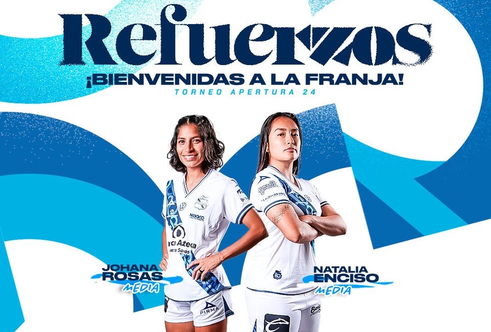 El Puebla Femenil anuncia dos refuerzos para el Apertura 2024