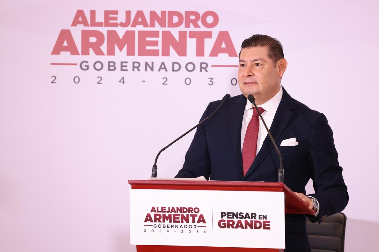 Armenta consolida la transición en Puebla con proyectos para un futuro humanista y continuo