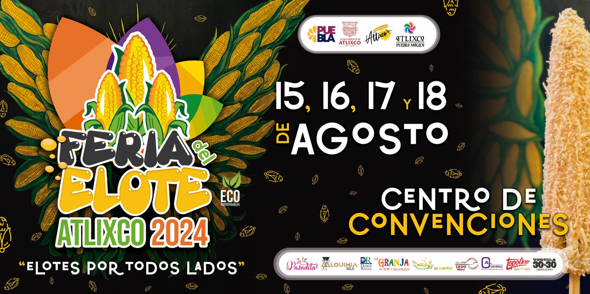 Atlixco está listo para la 5ta Feria del Elote