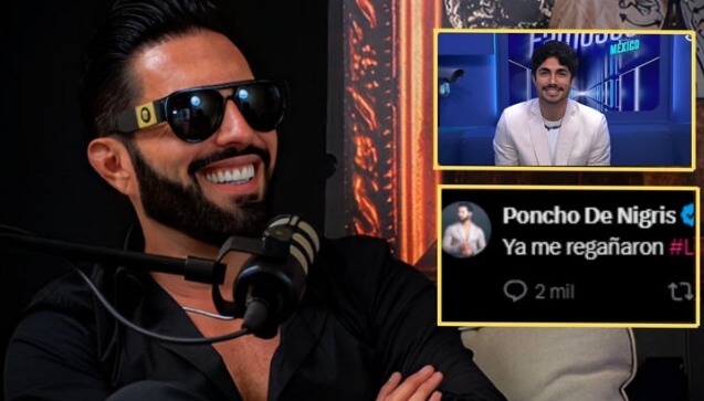 Poncho de Nigris recibe llamado de atención en LCDLFM 