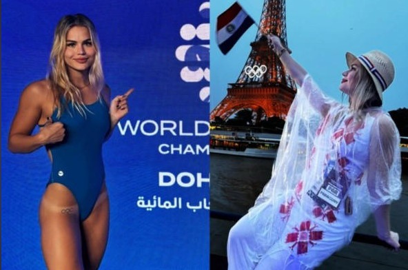 Nadadora Luana expulsada de Villa Olímpica de París